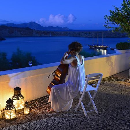 Villa Melenos Lindos ภายนอก รูปภาพ