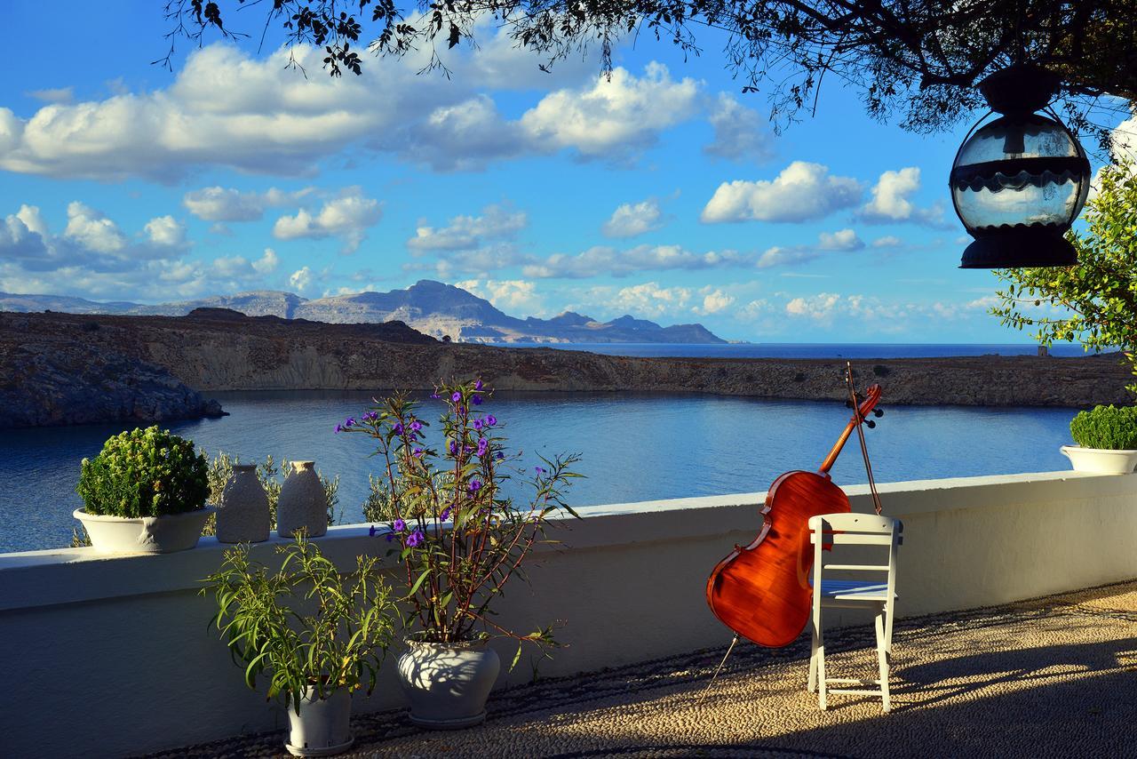 Villa Melenos Lindos ภายนอก รูปภาพ
